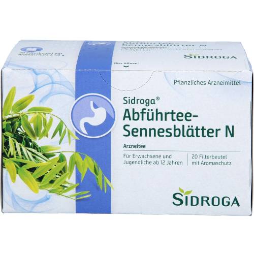 Sidroga Abführtee-Sennesblätter N Filterbeutel 20 g