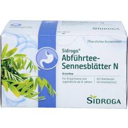 Sidroga Abführtee-Sennesblätter N Filterbeutel 20 g