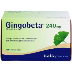 Gingobeta 240 mg Filmtabletten 100 St