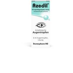 Azedil 0,5 mg/ml Augentropfen Lösung 6 ml