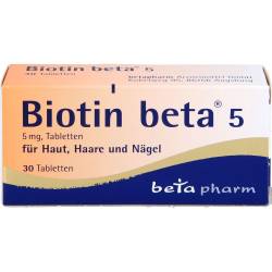 Biotin Beta 5 Tabletten 30 St