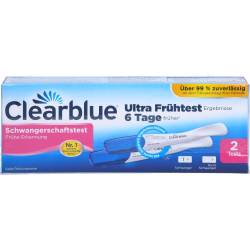 Clearblue Schwangerschaftstest frühe Erkennung 2 St