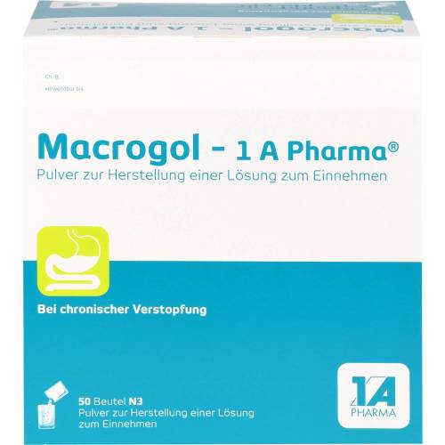 Macrogol-1A Pharma Plv.z.Her.e.Lsg.z.Einnehmen 50 St