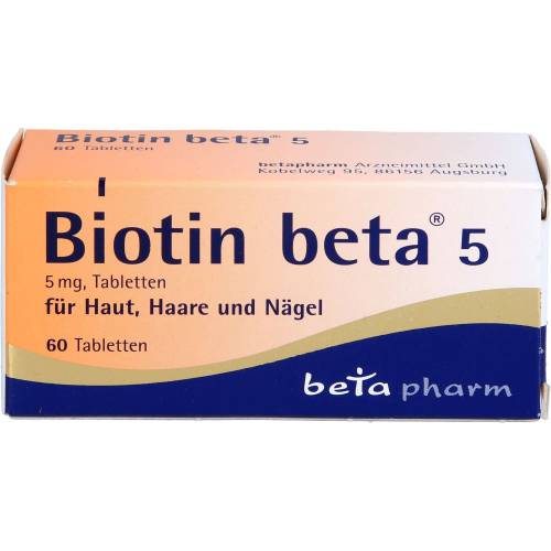 Biotin Beta 5 Tabletten 60 St