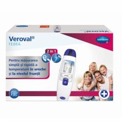 hartmann veroval termometru febra 2in1 infrarosu