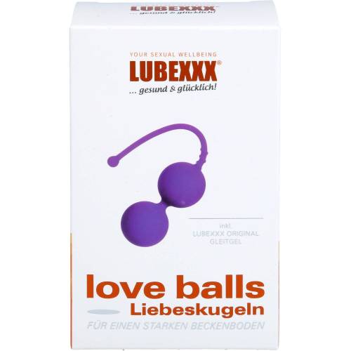 Lubexxx Liebeskugeln für Beckenbodentraining lila 1 St