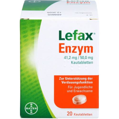 Lefax Enzym Kautabletten 20 St