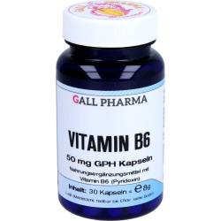 Vitamin B6 50 mg Gph Kapseln 30 St