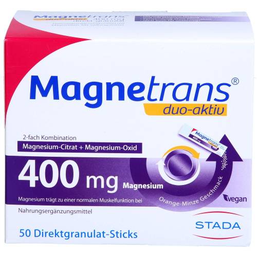 Magnetrans duo-aktiv 400 mg Sticks 50 St
