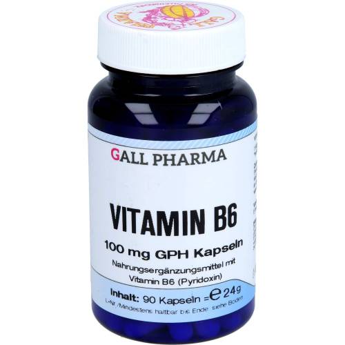 Vitamin B6 100 mg Gph Kapseln 90 St