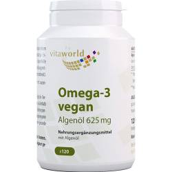 Algenöl 625 mg Omega-3 vegan Kapseln 120 St