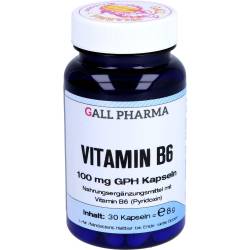 Vitamin B6 100 mg Gph Kapseln 30 St