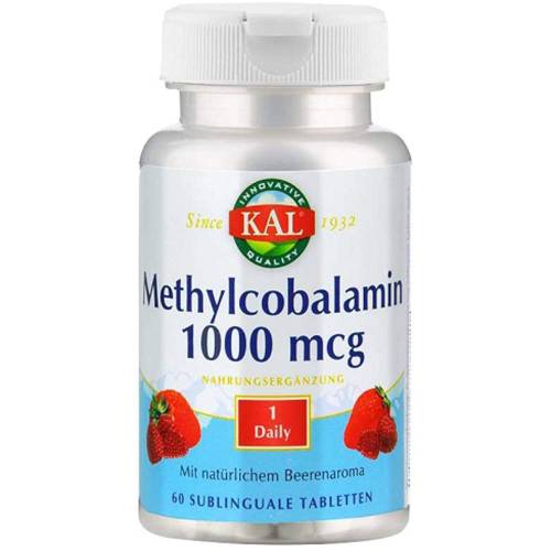 Vitamin B12 Methylcobalamin 1000 µg Kal Tabletten 60 St