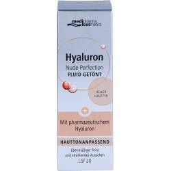 Hyaluron Nude Perfect.Fluid getönt hell.Ht Lsf 20 50 ml