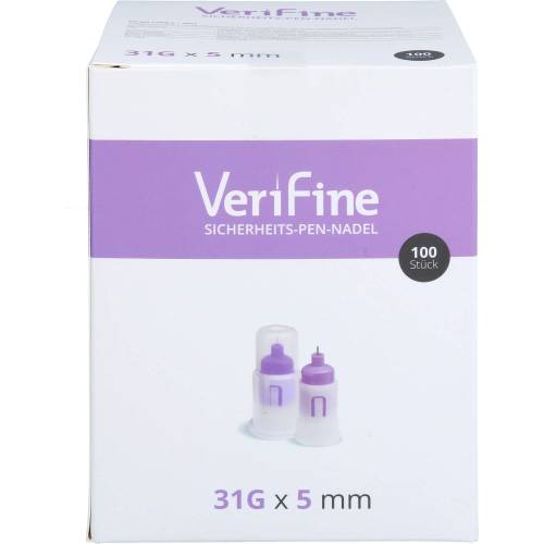 Verifine Sicherheits-Pen-Nadeln 31 Gx5 mm 100 St