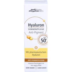 Hyaluron Sonnenpflege Ges.Anti-Pig.&Anti-Age Lsf50 50 ml