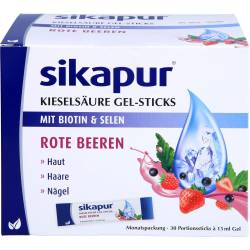 Sikapur Kieselsäure Gel-Sticks rote Beeren 30 St
