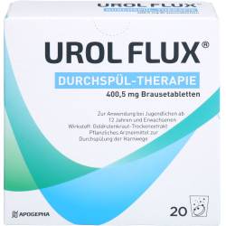 Urol Flux Durchspül-Therapie 400,5 mg Brausetabl. 20 St