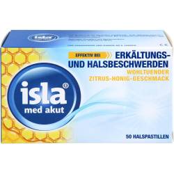 Isla Med akut Zitrus-Honig Pastillen 50 St