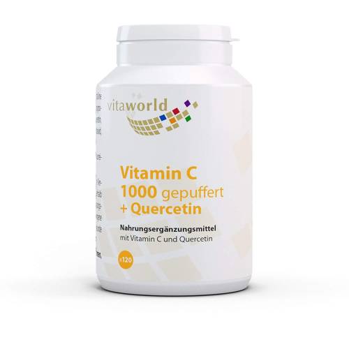 Vitamin C 1000 gepuffert+Quercetin Tabletten 120 St
