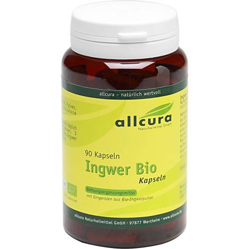 Ingwer Bio Kapseln 90 St