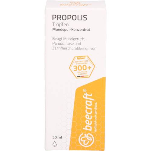 Beecraft Propolis Tropfen Mundspül-Konzentrat 50 ml
