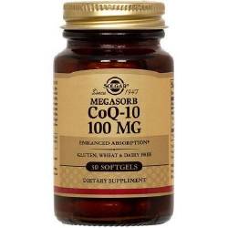Coenzyme Q-10 - 100mg 30cps SOLGAR