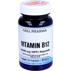 Vitamin B12 1000 µg Gph Kapseln 90 St