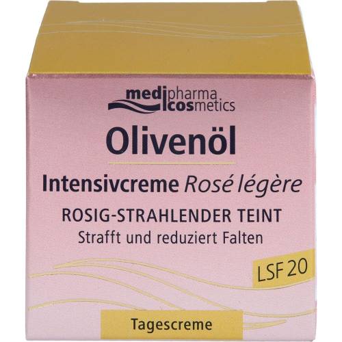 Olivenöl Intensivcreme Rose legere Lsf 20 50 ml