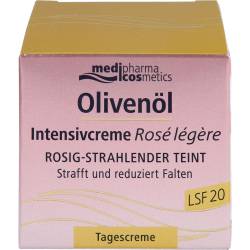 Olivenöl Intensivcreme Rose legere Lsf 20 50 ml