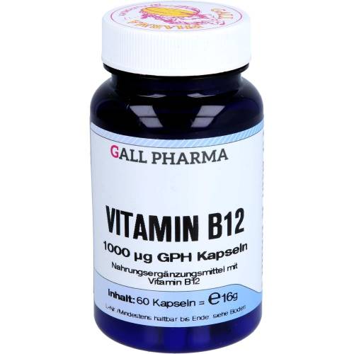 Vitamin B12 1000 µg Gph Kapseln 60 St