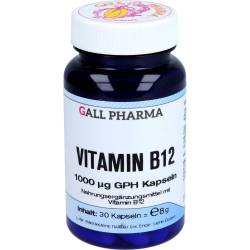 Vitamin B12 1000 µg Gph Kapseln 30 St