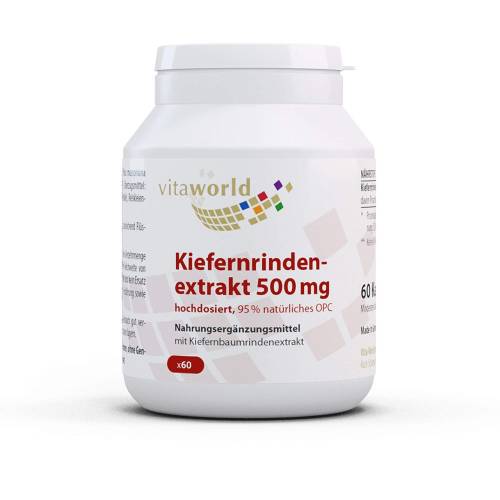 Kiefernrindenextrakt 500 mg 95% Opc Kapseln 60 St