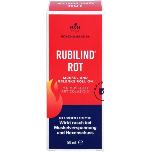 Rubilind rot Muskel und Gelenks Roll-on 50 ml