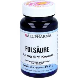 Folsäure 2,5 mg Gph Kapseln 60 St