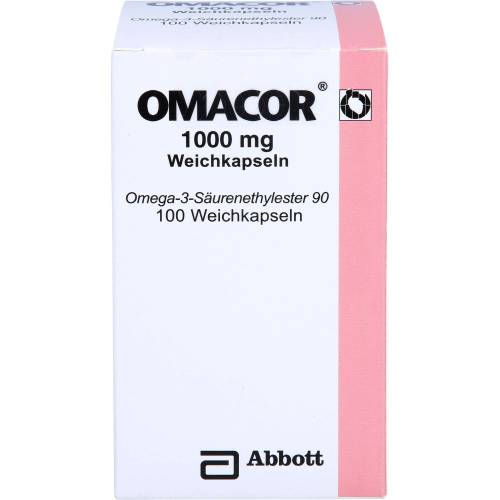 Omacor 1.000 mg Weichkapseln 100 St