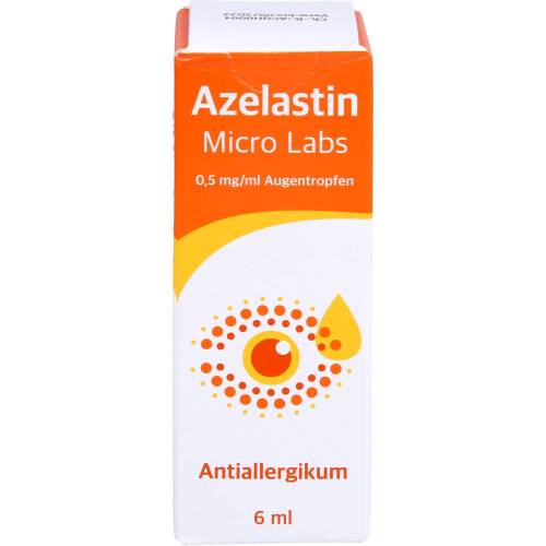 Azelastin Micro Labs 0,5 mg/ml Augentropfen 6 ml