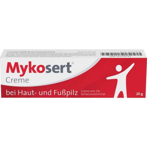 Mykosert Creme bei Haut- und Fußpilz 20 g