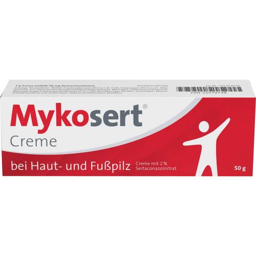 Mykosert Creme bei Haut- und Fußpilz 50 g