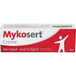 Mykosert Creme bei Haut- und Fußpilz 50 g