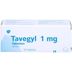 Tavegyl 1 mg Tabletten 50 St