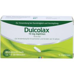 Dulcolax 10 mg Zäpfchen 6 St
