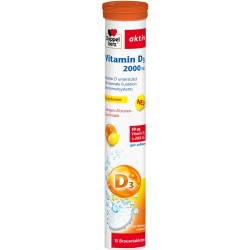 Doppelherz Vitamin D3 2000 I.E. Brausetabletten 15 St