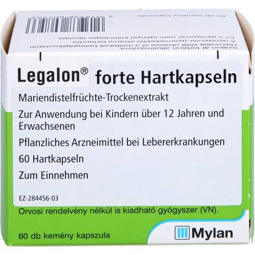 Legalon forte Hartkapseln 60 St