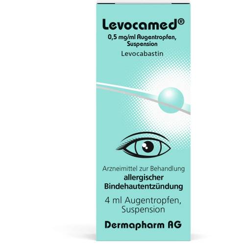 Levocamed 0,5 mg/ml Augentropfen Suspension 4 ml