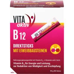 Vita Aktiv B12 Direktsticks mit Eiweißbausteinen 90 St