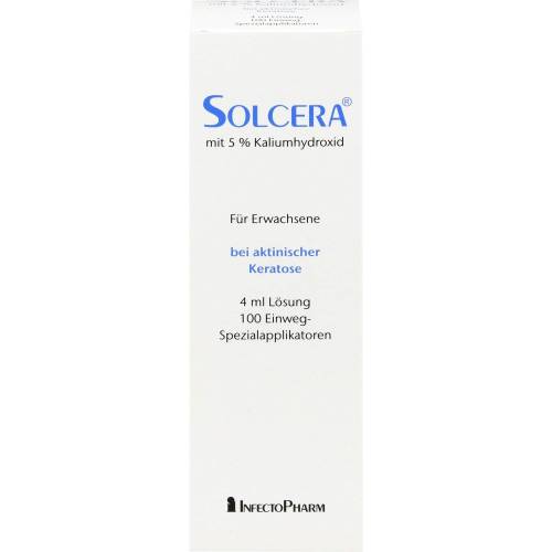 Solcera Lösung zum Auftragen auf die Haut 4 ml