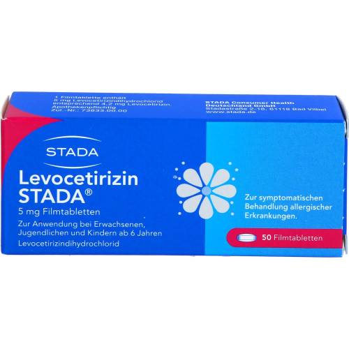 Levocetirizin Stada 5 mg Filmtabletten 50 St