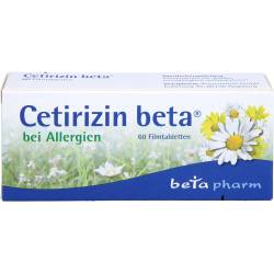 Cetirizin beta Filmtabletten 60 St