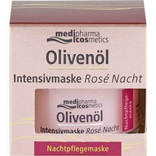 Olivenöl Intensivmaske Rose Nachtcreme 50 ml